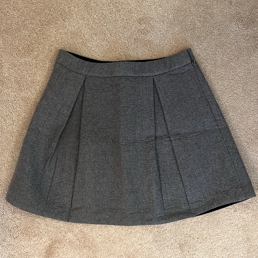 Mademoiselle Jacadi Paris, Grey pleated Skirt